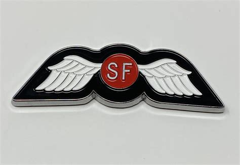 Jedburgh Wings Car Badge – Excalibur Industries