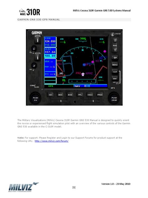 Garmin GNS 530 MANUAL PDF | PDF | Geography | Aeronautics