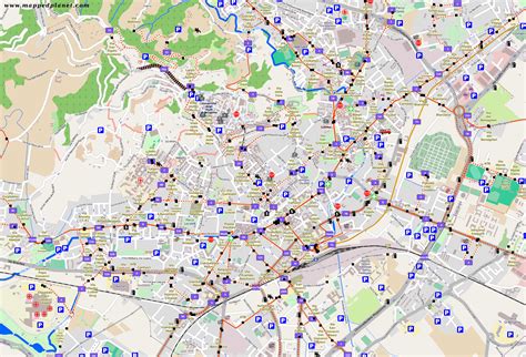 City maps Bergamo