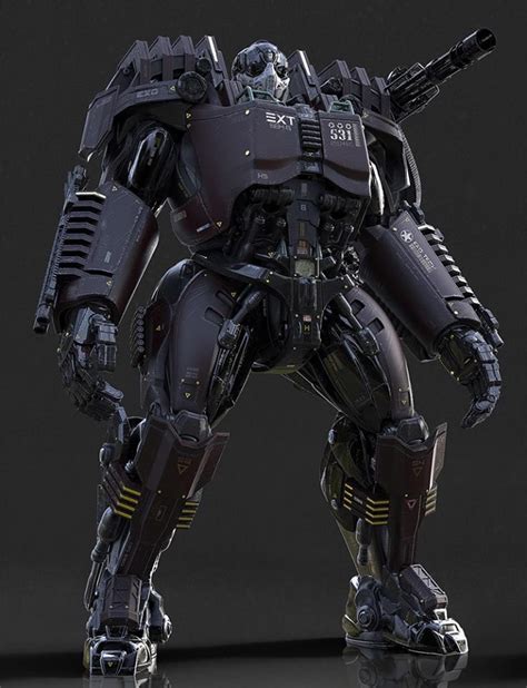 Image result for cg heavy armored mecha | Futuristic armour, Robots ...