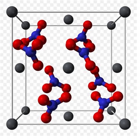 Lead(II) Nitrate Crystal Structure, PNG, 1100x1099px, Leadii Nitrate ...