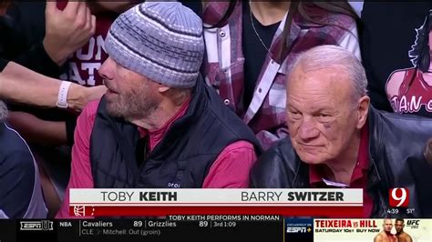 Toby Keith Spotted At Impromptu Norman Concert, Bedlam Basketball Game