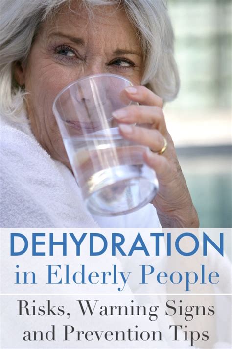 Dehydration in Elderly People: Risks, Signs & Prevention