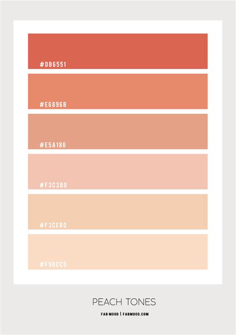 Peach palette – Artofit