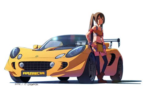 Anime Girl Car Wallpapers - Wallpaper Cave