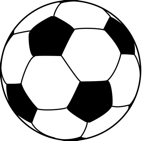 Free Soccer Ball Outline, Download Free Soccer Ball Outline png images ...