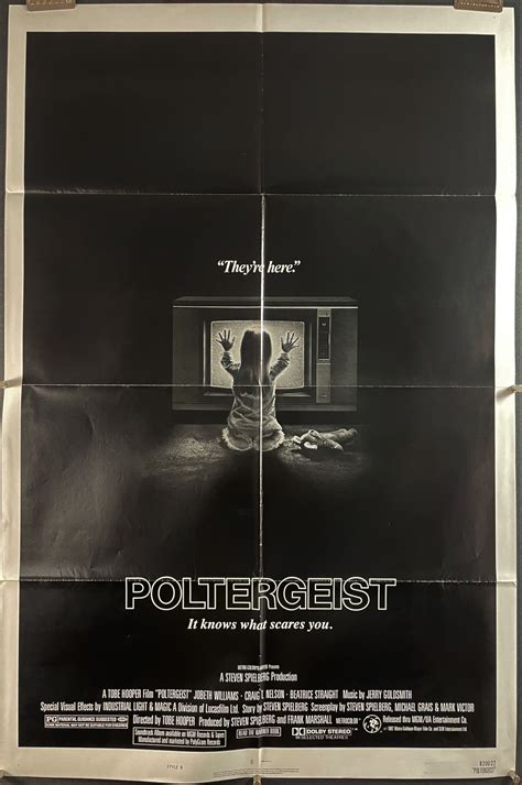 POLTERGEIST, Original Vintage Horror Movie Poster - Original Vintage ...