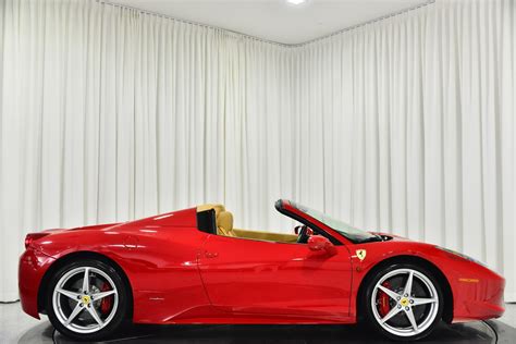 Ferrari 458 Spider Red