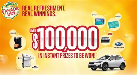 Canada Dry Real Refreshment Real Winnings Contest 2022: Enter your PIN ...