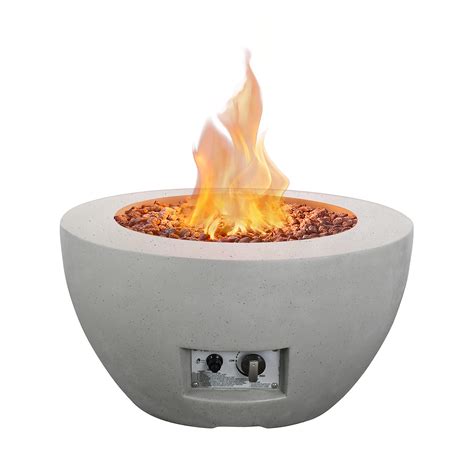 50,000 BTU Large Concrete Fire Pit Table for Outdoor Garden Patio 25" for sale | Mesa, AZ ...