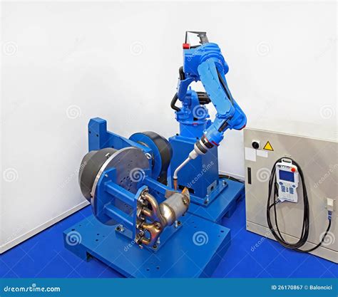 Robotic welder stock image. Image of tool, tools, automatic - 26170867