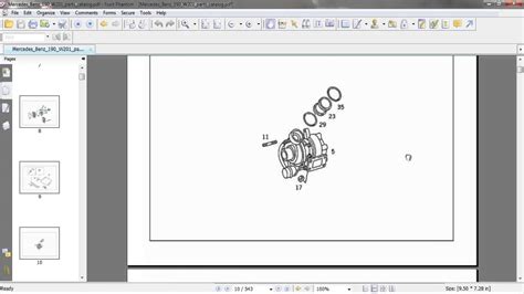 Mercedes Benz 190e Parts Catalog