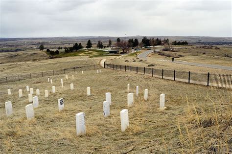 Custer National Cemetery - Little Bighorn Battlefield National Monument ...