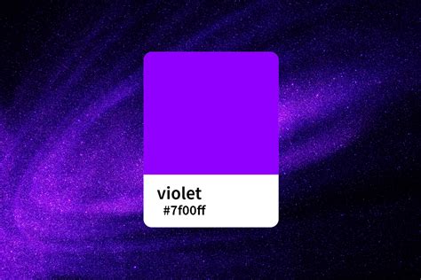 Violet Color Facts: Color Meaning, Hex Code and Symbolisms | Fotor