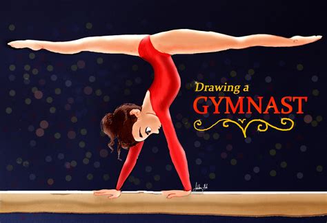 Gymnast Drawing at GetDrawings | Free download