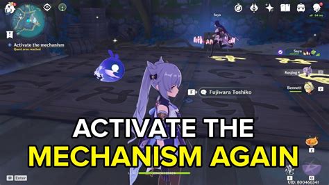 How to Activate the Mechanism Again Puzzle | Genshin Impact Guide - YouTube