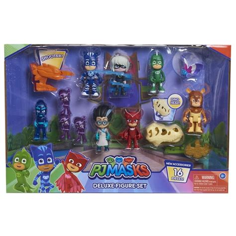 PJ Masks Deluxe Figure Set, Ages 3+ - Walmart.com - Walmart.com