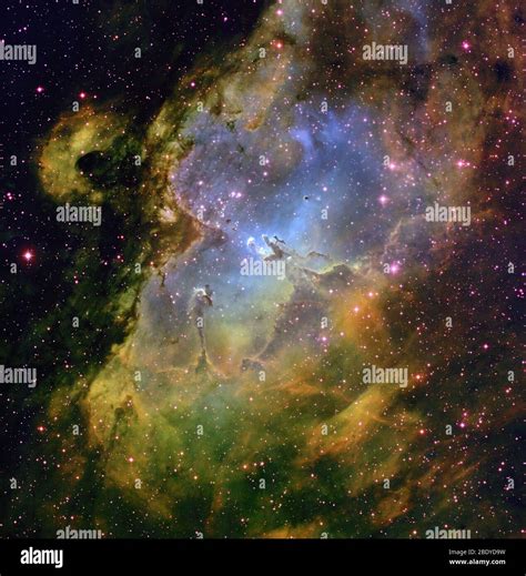 Eagle Nebula, M16, NGC 6611 Stock Photo - Alamy