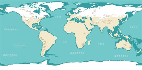 World map with continents names and oceans 1482863 Vector Art at Vecteezy