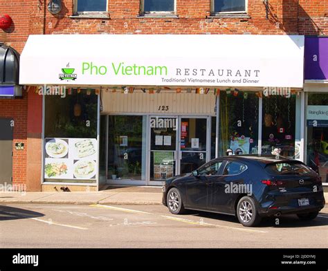 Vietnamese restaurant, Charlottetown, PEI Stock Photo - Alamy