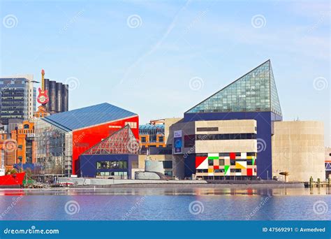 National Aquarium In Baltimore Inner Harbor In Winter Editorial Photo ...