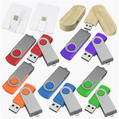 Promotional usb sticks mockup model - TurboSquid 1235550