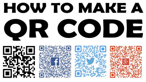 HOW TO CREATE A QR CODE - [ INSTRUCTIONS 101] | Doovi