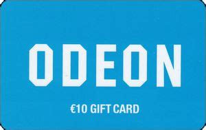 Gift Card: Odeon €10 (Odeon, Ireland(Logo) Col:IE-Odeon-002-010