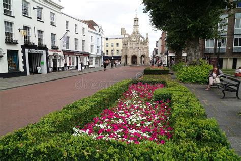 Market Cross in Historic City Editorial Stock Photo - Image of stone ...