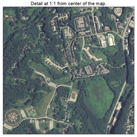 Aerial Photography Map of Municipality of Monroeville, PA Pennsylvania