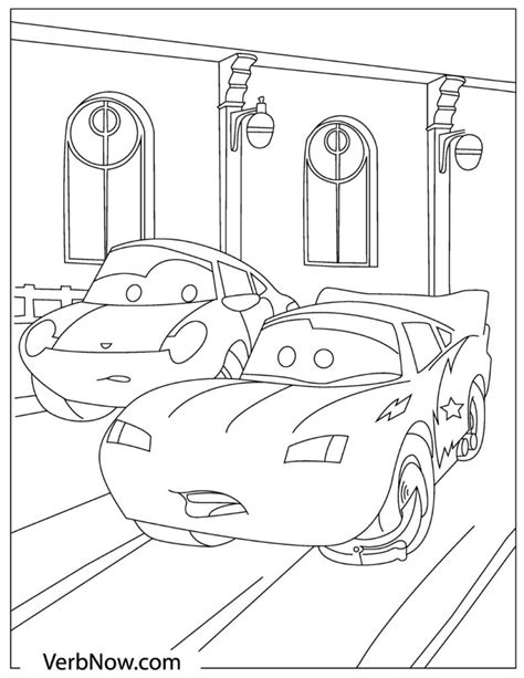 Free CAR Coloring Pages for Download (Printable PDF)