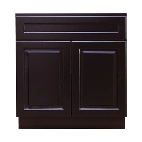 LIFEART CABINETRY LaPort Assembled 27 in. x 34.5 in. x 24 in. Base ...