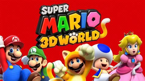 Community Choice: Super Mario 3D World Characters - YouTube