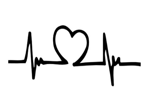 Heartbeat clipart white background, Heartbeat white background ...