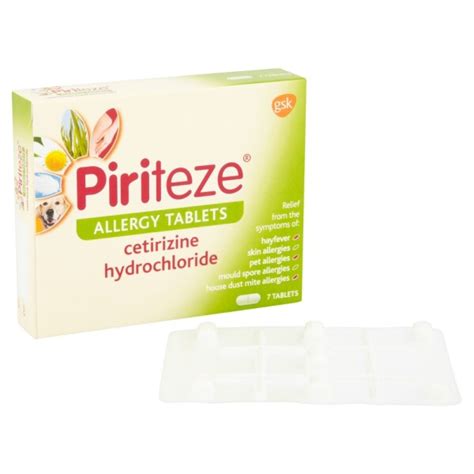 Buy Piriteze One A Day Tablets | Chemist Direct