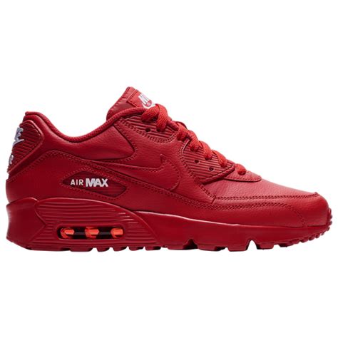 Nike Air Max 90 - Boys' Grade School - Casual - Shoes - University Red ...