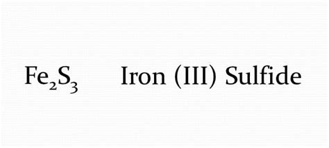 Iron(III) Sulfide Facts, Formula, Properties, Uses, Safety Data