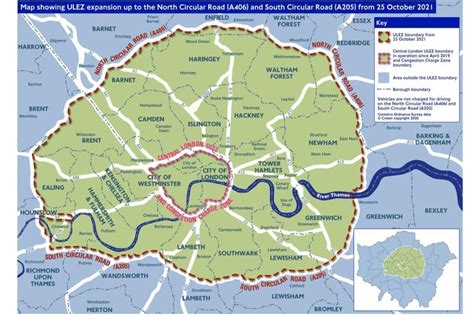 Ulez expansion: London's pollution charge zone becomes 18 times larger ...