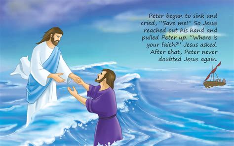 28 HQ Photos Jesus And Peter On Water : Peter Doubts Jesus And Sinks In ...