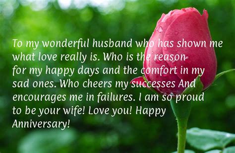 Happy Anniversary Message for Husband