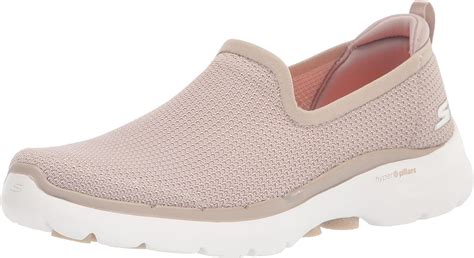 Skechers Women's Go Walk 6-Clear Virtue Sneaker : Amazon.ca: Clothing ...