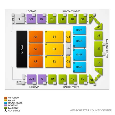 Westchester County Center Seating Chart | Portal.posgradount.edu.pe