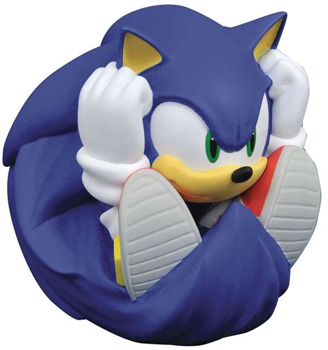 Sonic The Hedgehog Sonic PVC Bank Statue Diamond Select Toys - ToyWiz