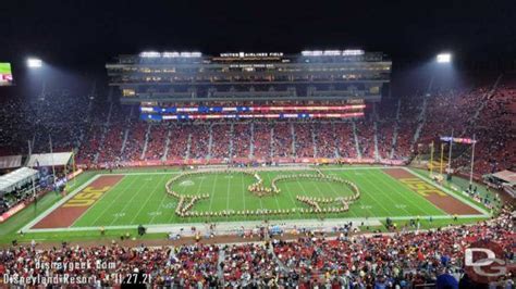 USC Band Halftime Show: Disney Channel Hits (Video & Pictures)