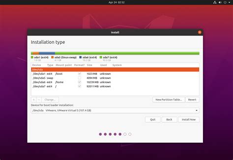 Ubuntu Installation step by step guide with disk partitioning | Qirolab