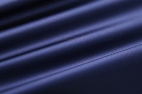 Navy blue shiny satin fabric by the yard Scarlett | Etsy