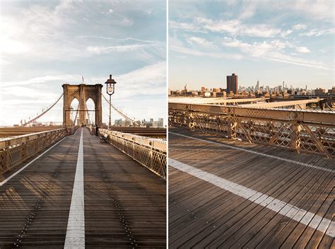 SUNRISE ON THE BROOKLYN BRIDGE - One Million Stops