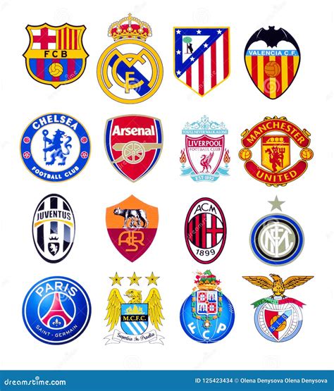 Le Football Européen Matraque Le Logo Image stock éditorial ...