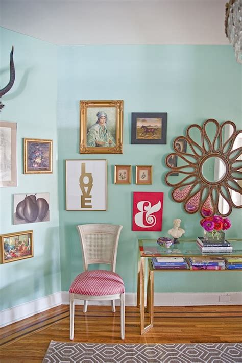 Key Largo Green - Contemporary - den/library/office - Benjamin Moore ...