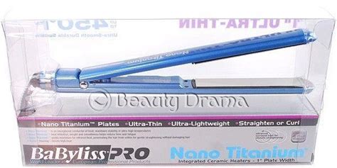 Babyliss PRO Nano Titanium 1 inch Ultra Thin Flat Iron w/ Verifiable ...